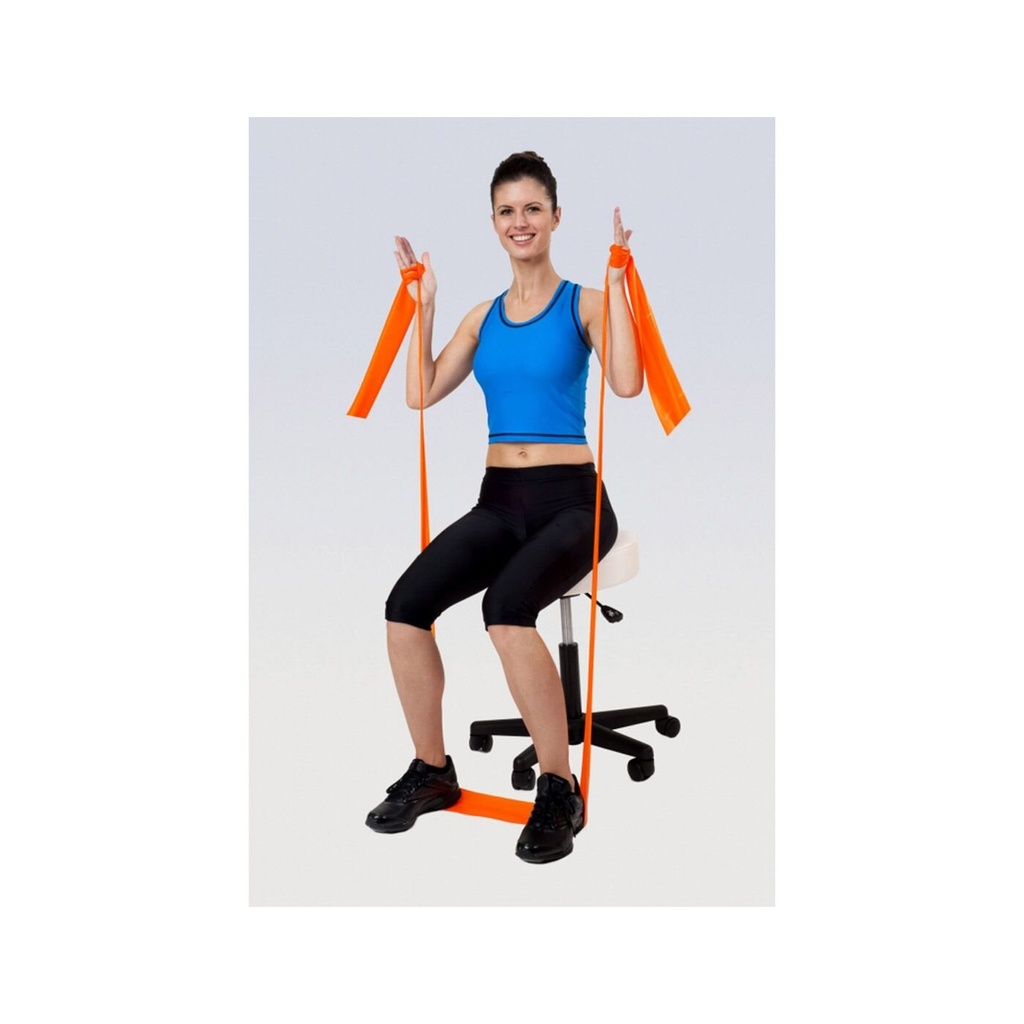 Sanctband Gymnastikband, Dispenser, 30Stk. 1.5m - extra leicht Sanctband Gymnastikband, Dispenser, 30Stk. 1.5m - extra leicht