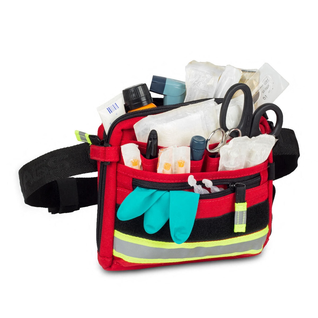 Elite Bags IBB Hüft-Notfalltasche - rot - Polyester Elite Bags IBB Hüft-Notfalltasche - rot - Polyester
