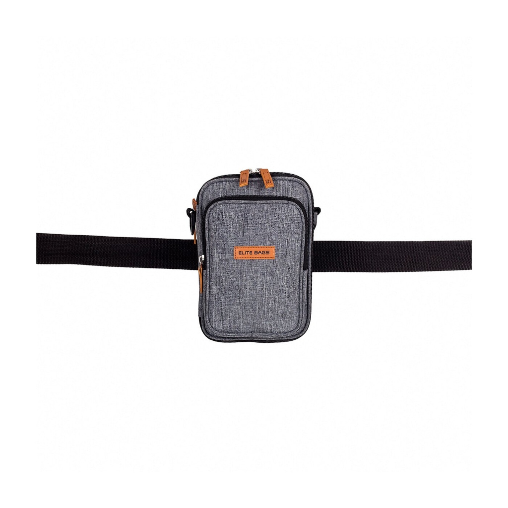 Elite Bags Fit Evo Diabetiker Reise-Tasche gross - grau