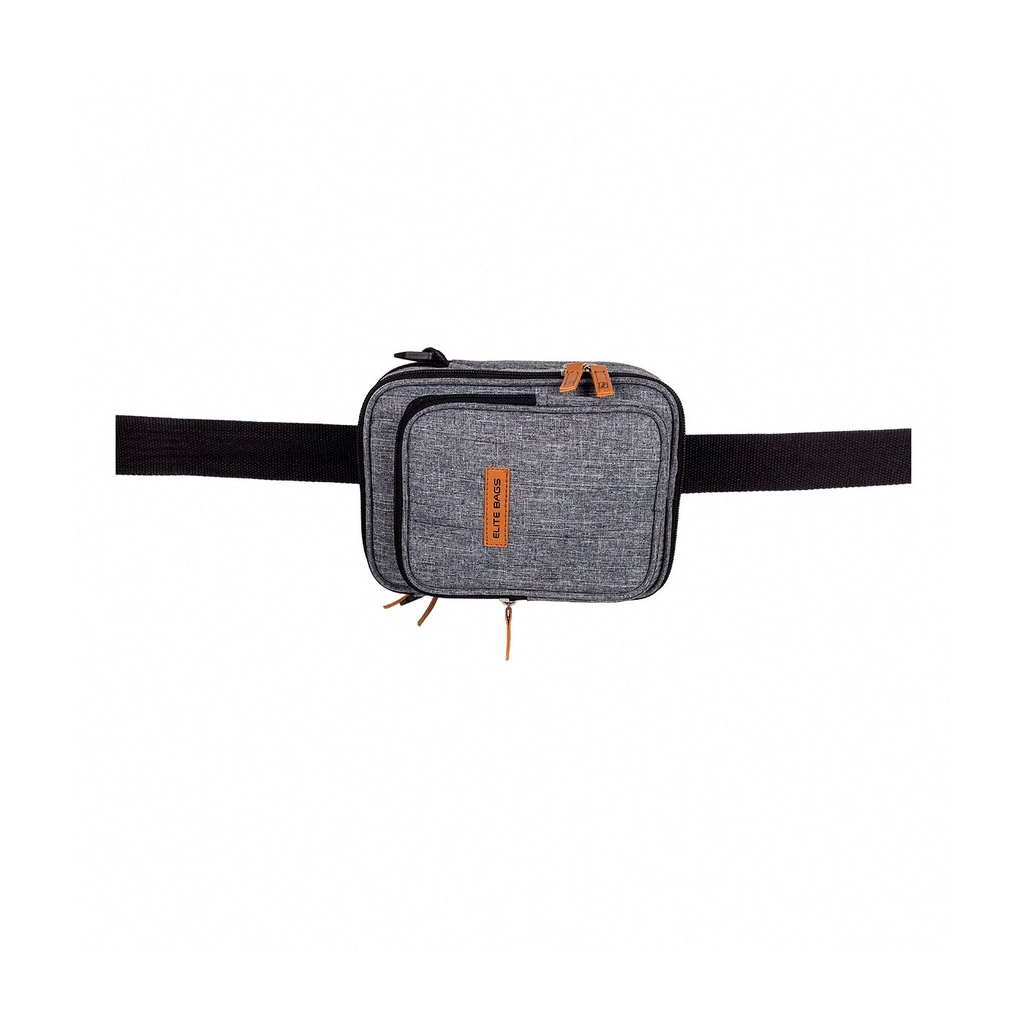 Elite Bags Fit Evo Diabetiker Reise-Tasche gross - grau