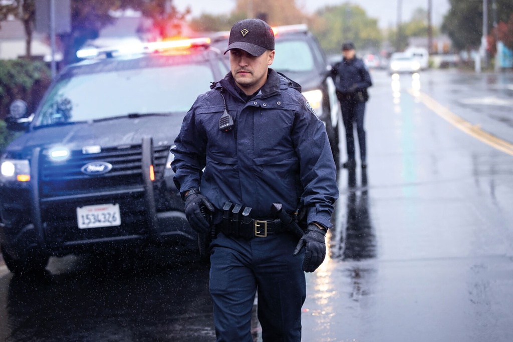 First Tactical System Männer Jacke Tactix Series - navyblau - L