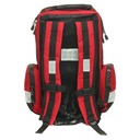 Rettungsrucksack wasserdicht rot, leer