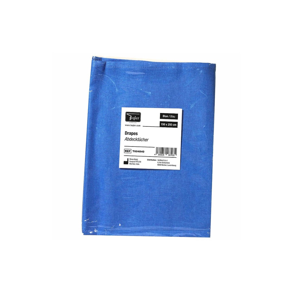 OP-Tuch wiederverwendbar - blau - 1.5m - 1.4m