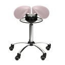 Praxis Sattelhocker geteilt Swing - schwarz Praxis Sattelhocker geteilt Swing - schwarz