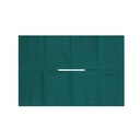 Schlitztuch wiederverwendbar - blau - 80cm - 80cm