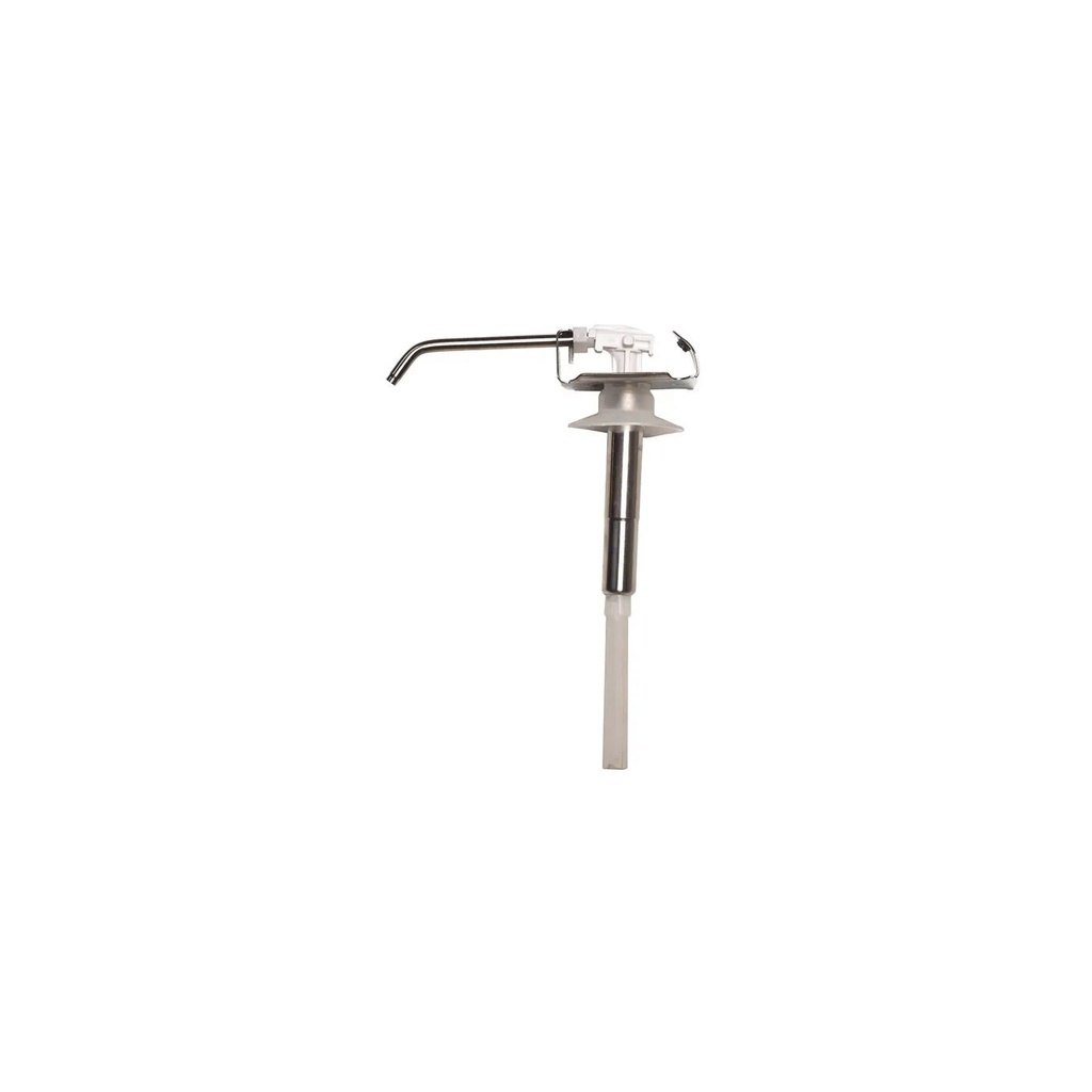 Wandspender Universal mit langem Armhebel und Pumpe (rostfreier Stahl) - Ersatz-Pumpe - 500ml