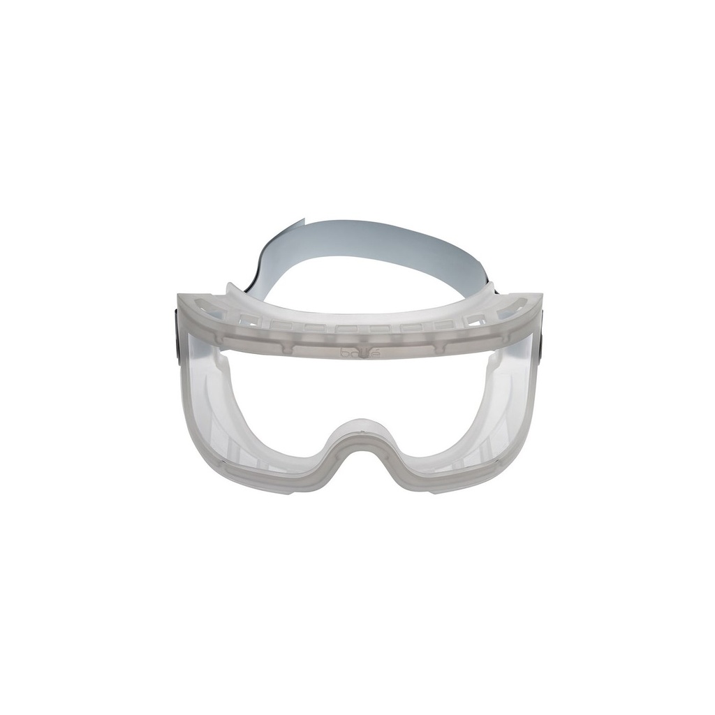 Bollé autoklavierbare Vollschutzbrille Elite Klar oben direkte Belüftet, weisser Klipp Bollé autoklavierbare Vollschutzbrille Elite Klar oben direkte Belüftet, weisser Klipp