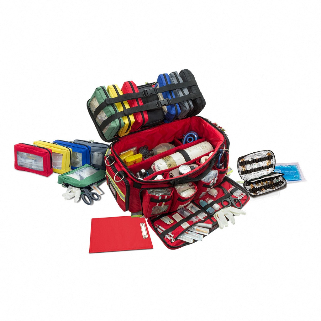 Elite Bags Critical O2 First Responder Notfalltasche - rot - Polyester
