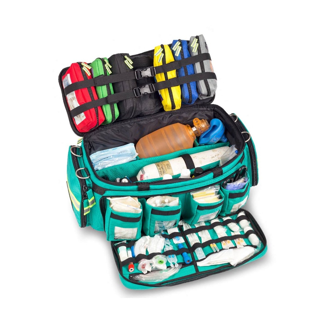 Elite Bags Critical O2 First Responder Notfalltasche - grün - Polyester Elite Bags Critical O2 First Responder Notfalltasche - grün - Polyester