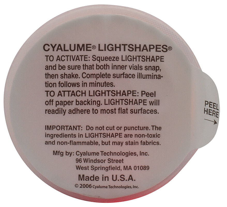 Cyalume LightShape Markierer, 4h, 8cm - grün Cyalume LightShape Markierer, 4h, 8cm - grün