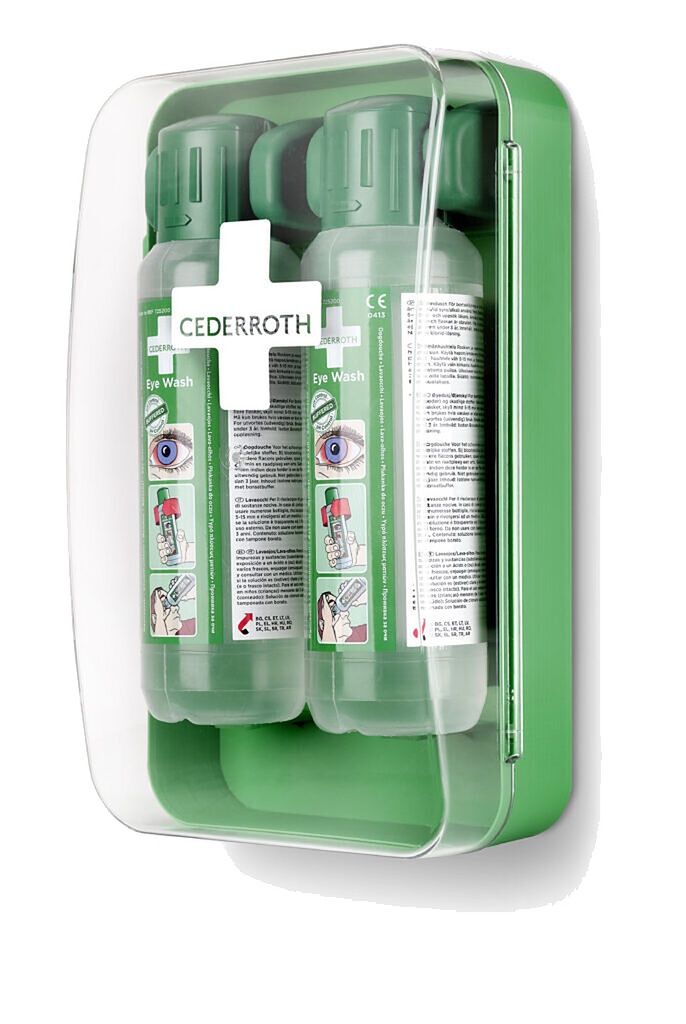 Cederroth Wandhalterung mit 2x500ml Augendusche