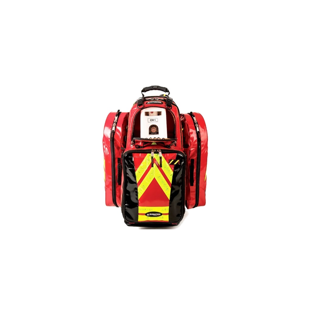 Dimatex Sauerstofftherapie-Rucksack Coyote 95L - rot Dimatex Sauerstofftherapie-Rucksack Coyote 95L - rot