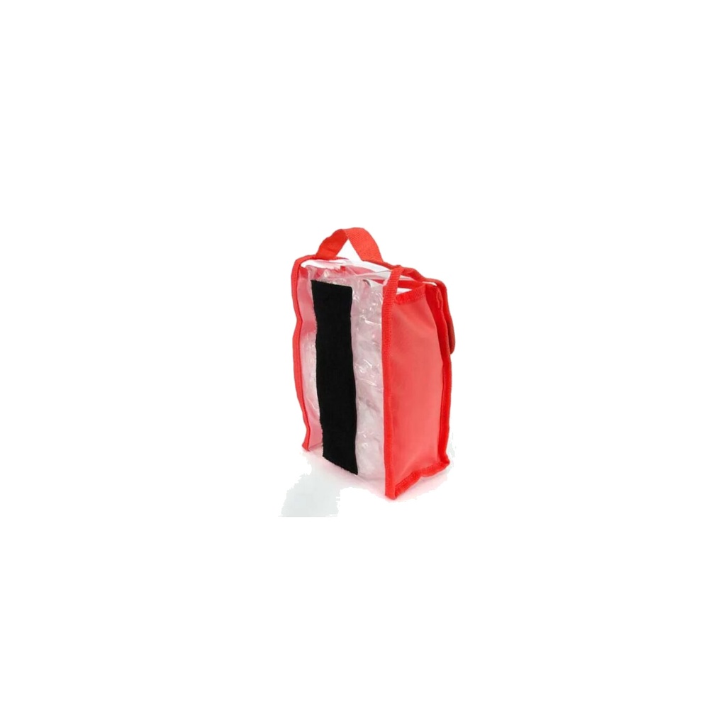 Dimatex transparente Tasche Cristal S - rot Dimatex transparente Tasche Cristal S - rot