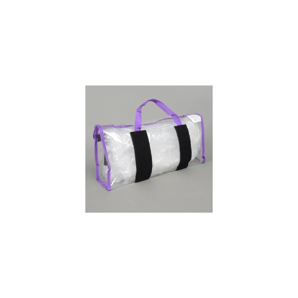 Dimatex transparente Tasche Cristal L - violett