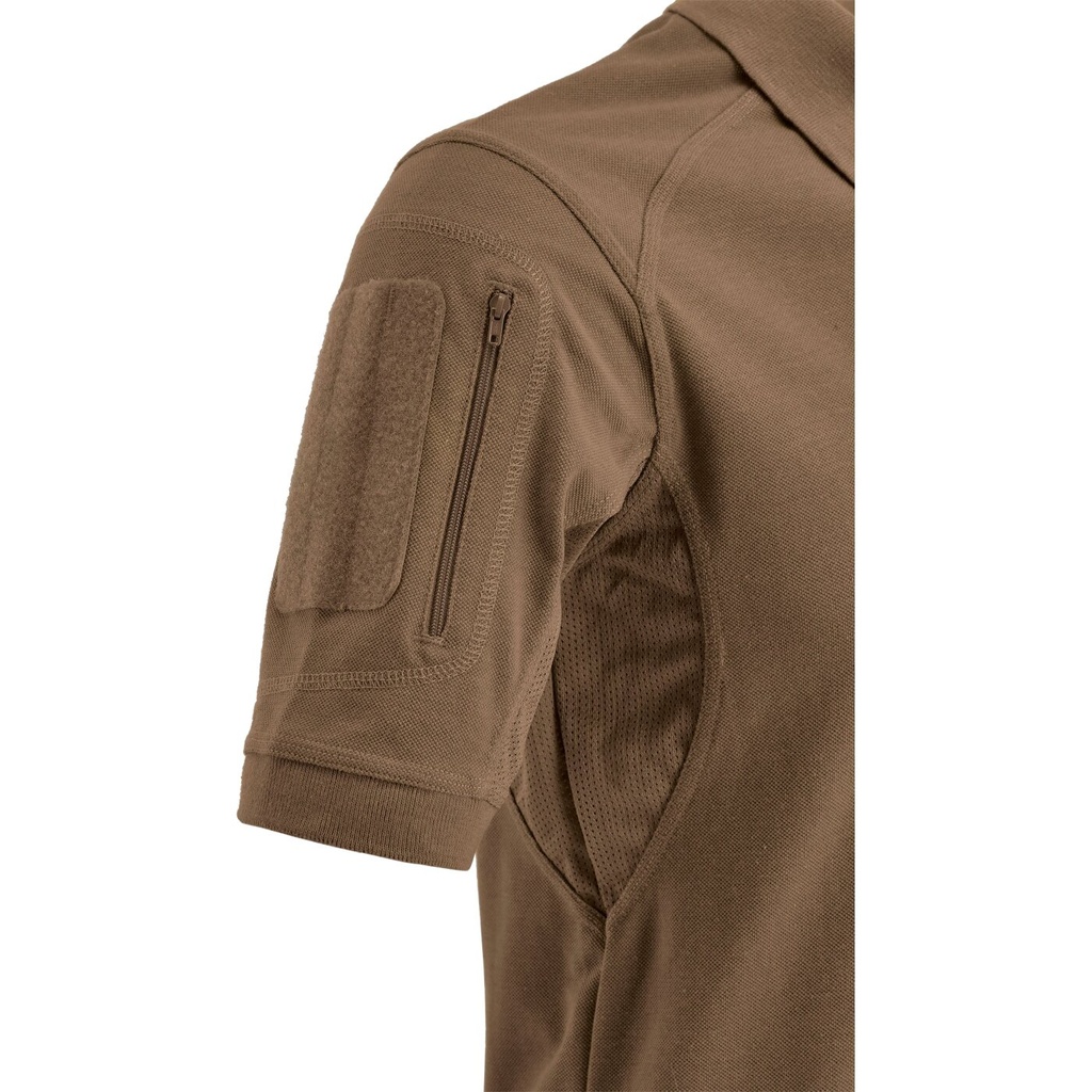 DEFCON5 Taktisches Polo kurzarm mit Taschen - coyote - S