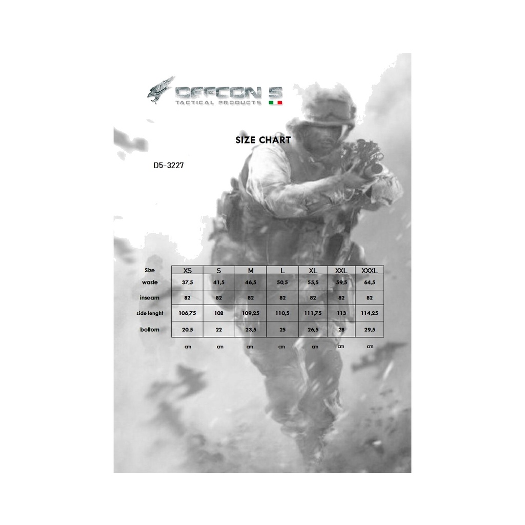 DEFCON5 Gladio Tactical Hose mit Kunststoff-Knieschonern - schwarz - XL DEFCON5 Gladio Tactical Hose mit Kunststoff-Knieschonern - schwarz - XL