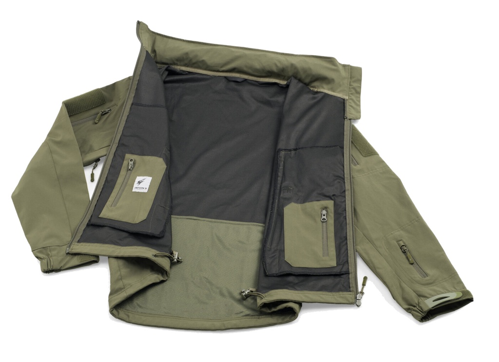 DEFCON5 Scorpion Light Softshell - OD grün - S