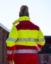 Parka Einsatzjacke Rot-Neongelb, EN20471, Klasse 2 - S Parka Einsatzjacke Rot-Neongelb, EN20471, Klasse 2 - S
