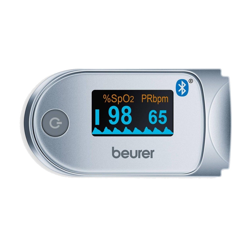 Beurer Medical Fingerpulsoxymeter PO60 mit Bluetooth