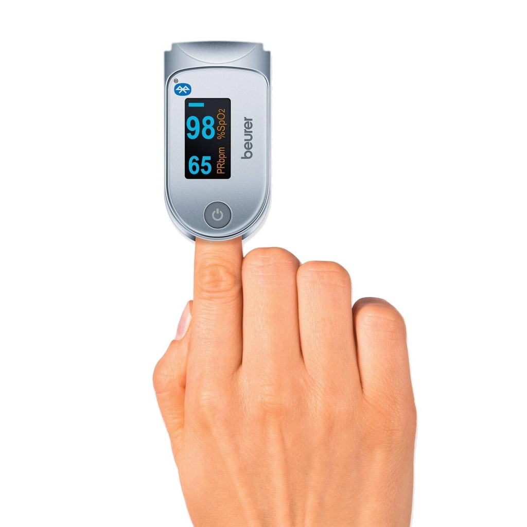 Beurer Medical Fingerpulsoxymeter PO60 mit Bluetooth