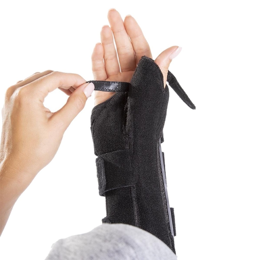 Handgelenkbandage mit Daumeneinschluss 20cm - L - rechts