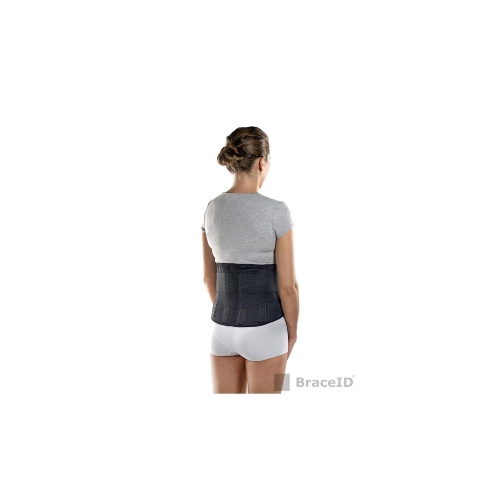 Rückenbandage Contoured-Back - schwarz - S