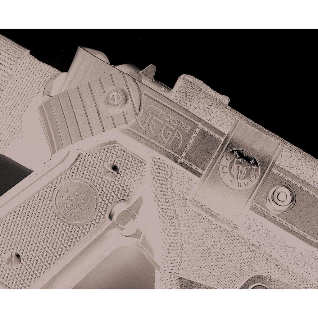 Vega Holster Oberschenkelholster aus Cordura für L/Auto, L/Auto Compact, M/Auto - schwarz - Sig S.228/229, B.8000, Glock 19