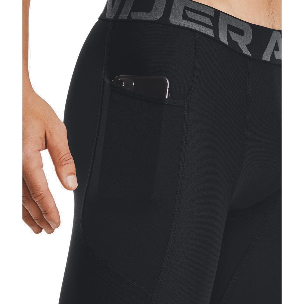 Under Armour HeatGear Armour Long Shorts mit Tasche - M