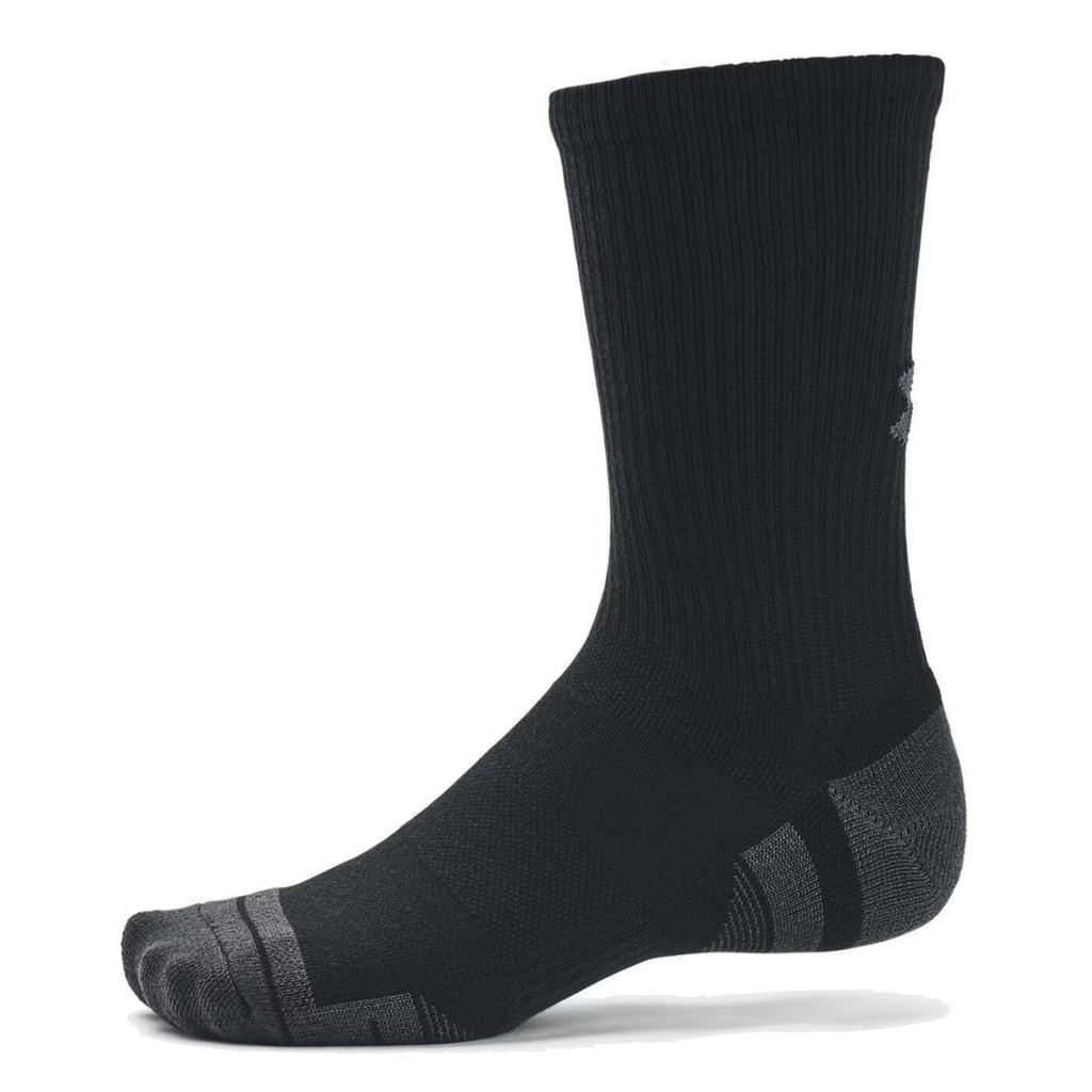 Under Armour Performance Tech-Crew 3er Pack Socken - schwarz - M
