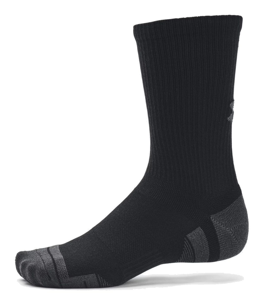 Under Armour Performance Tech-Crew 3er Pack Socken - schwarz - M