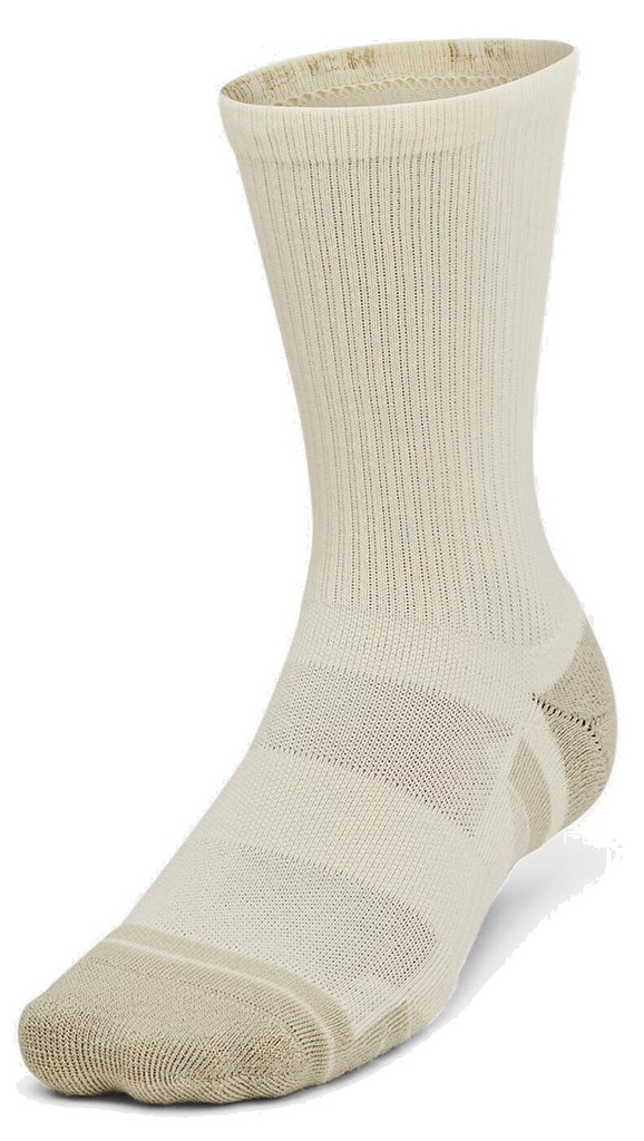 Under Armour Performance Tech-Crew 3er Pack Socken - braun - M