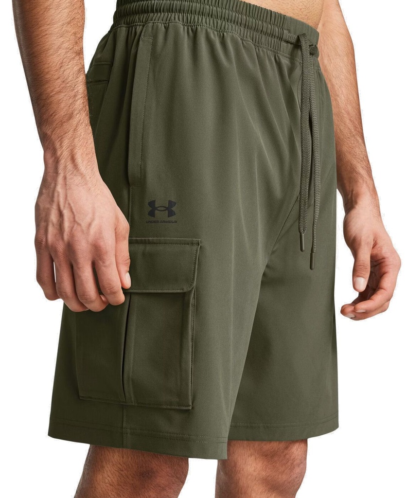 Under Armour Vibe Cargo Shorts - oliv - S