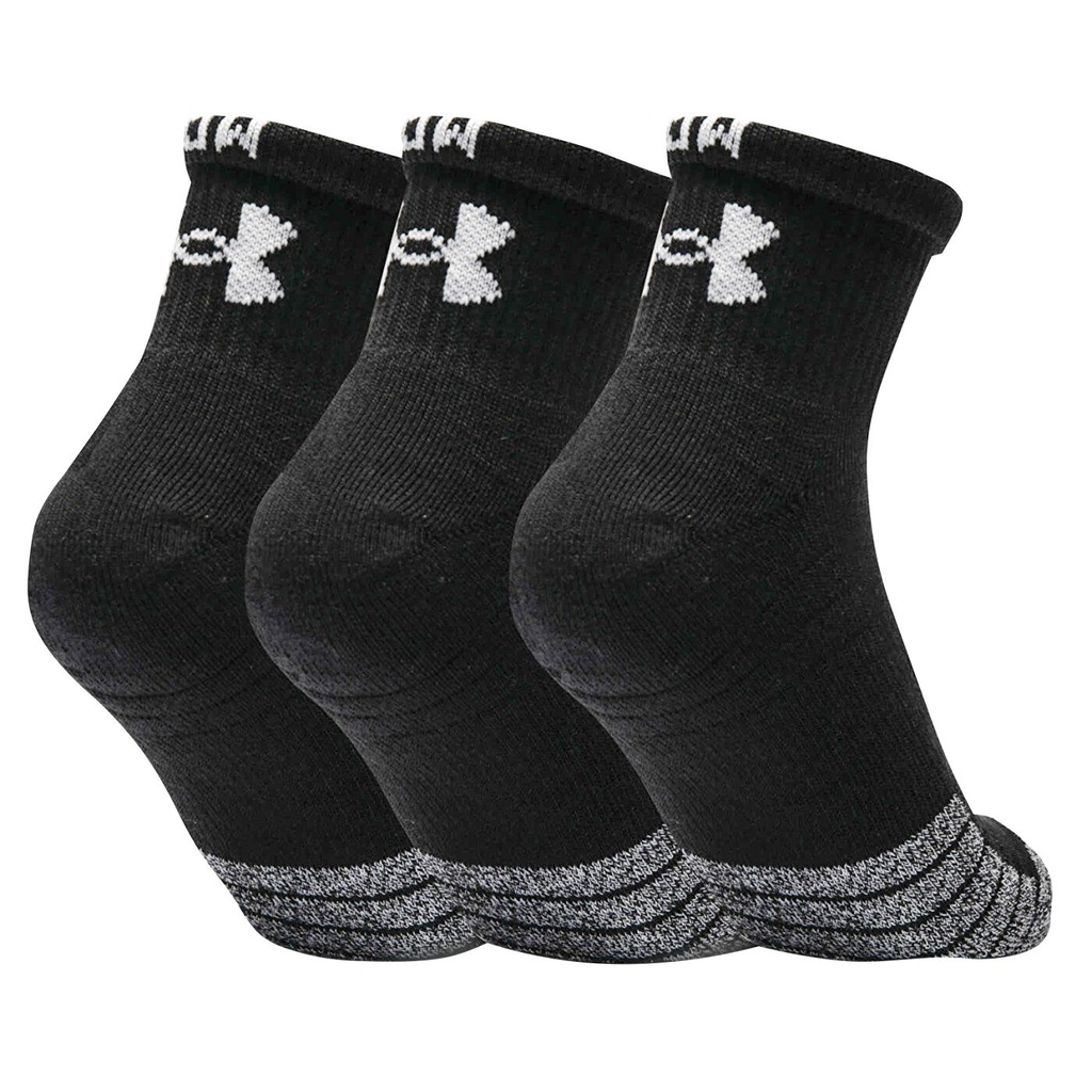 Under Armour Heatgear Quarter Performance Tech-Crew 3er Pack Socken - M
