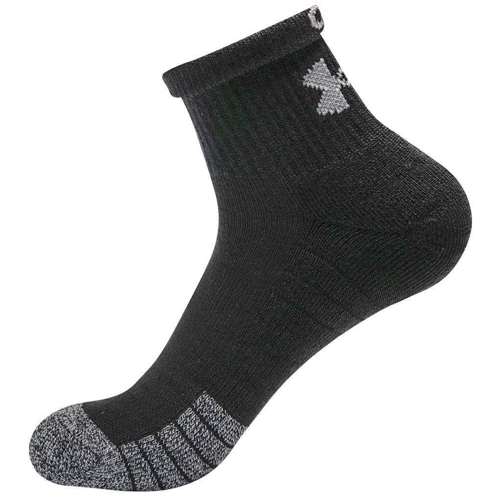 Under Armour Heatgear Quarter Performance Tech-Crew 3er Pack Socken - M