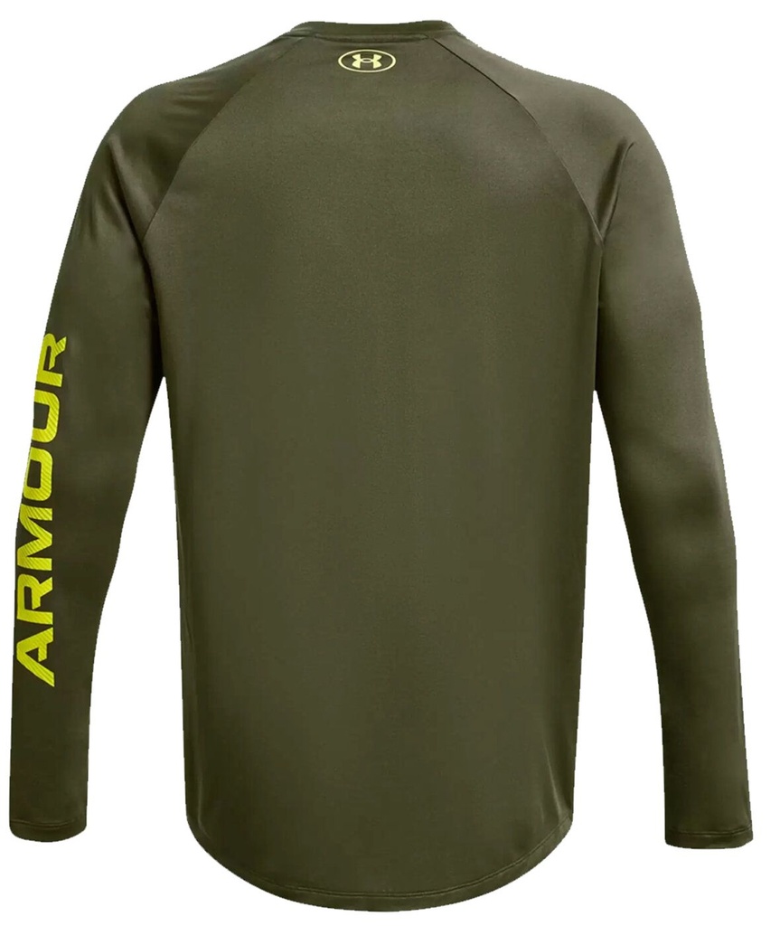 Under Armour Tech Print Fill Shirt - oliv - XXL