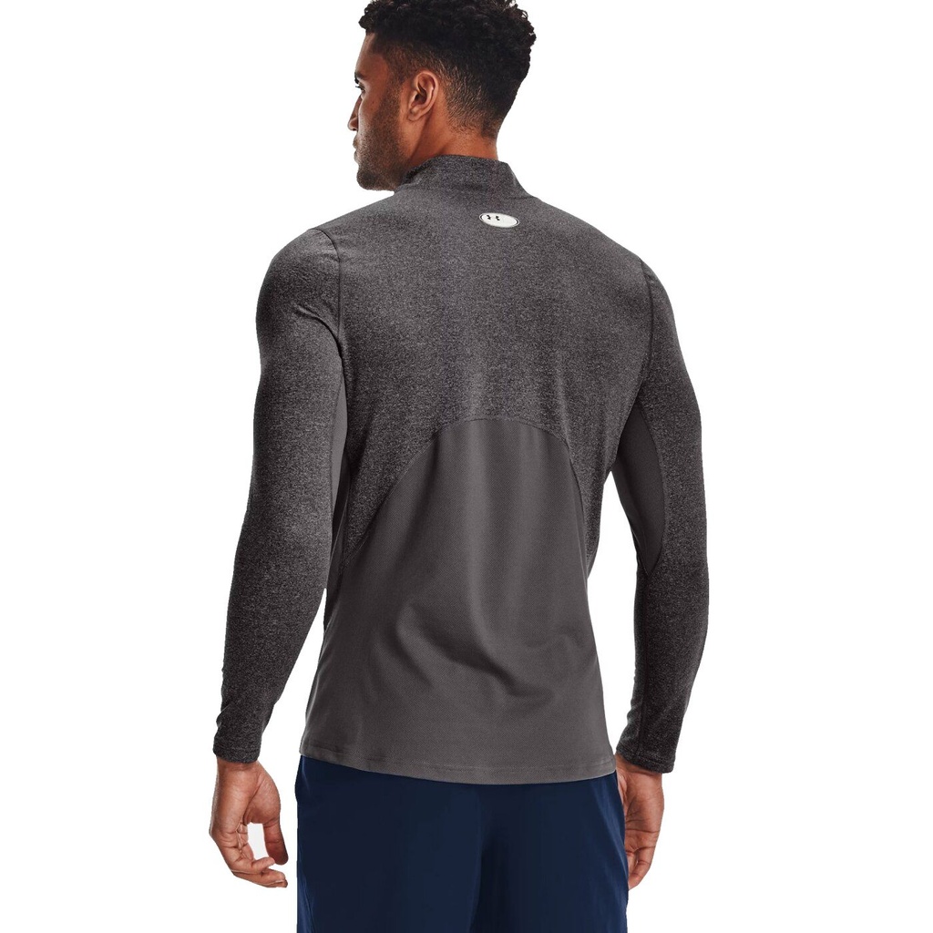 Under Armour ColdGear Fitted Mock - Funktionsshirt - oliv - S