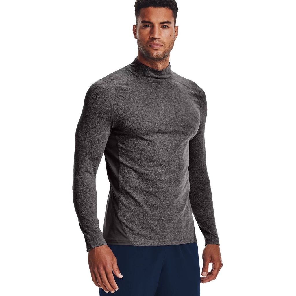 Under Armour ColdGear Fitted Mock - Funktionsshirt - oliv - S