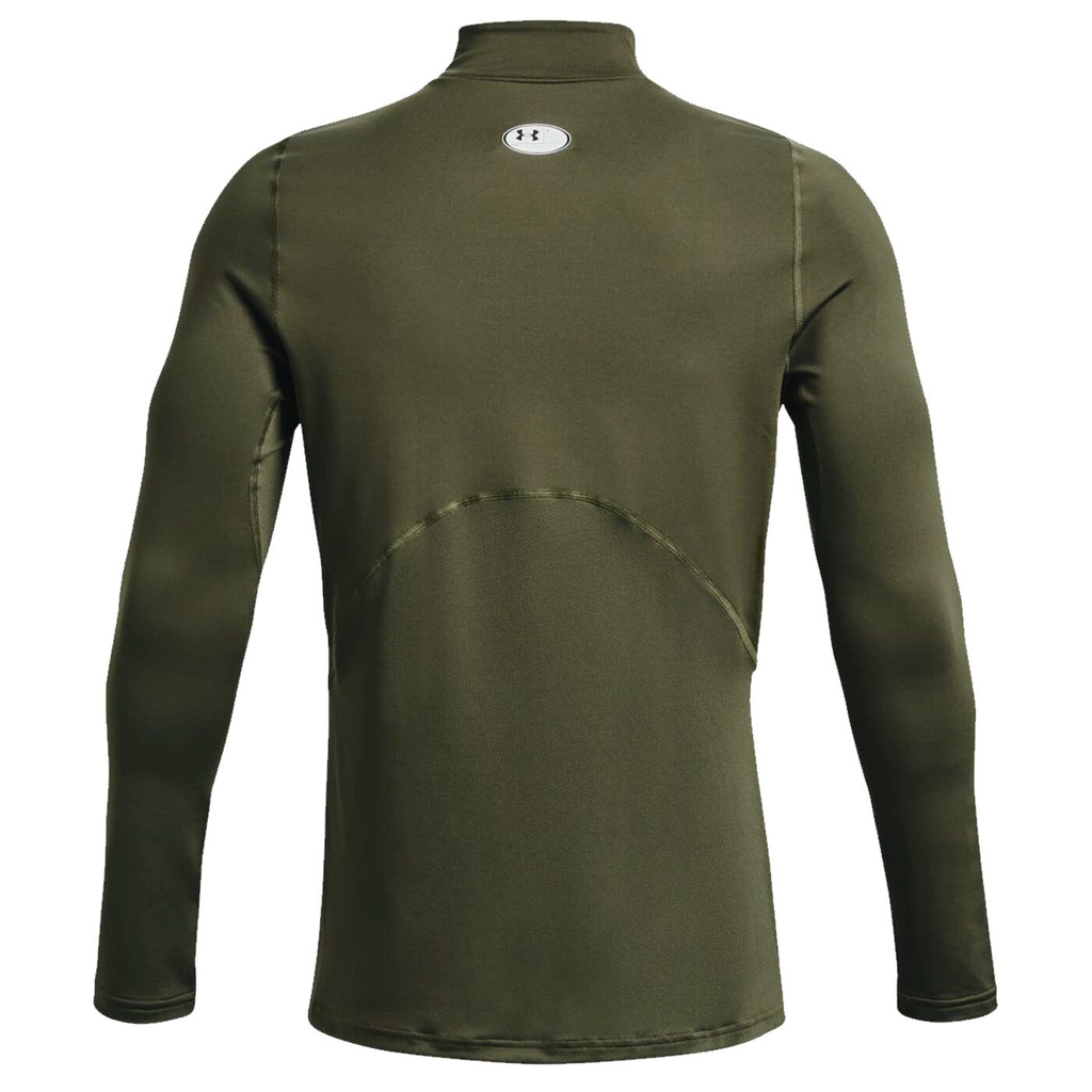 Under Armour ColdGear Fitted Mock - Funktionsshirt - oliv - S