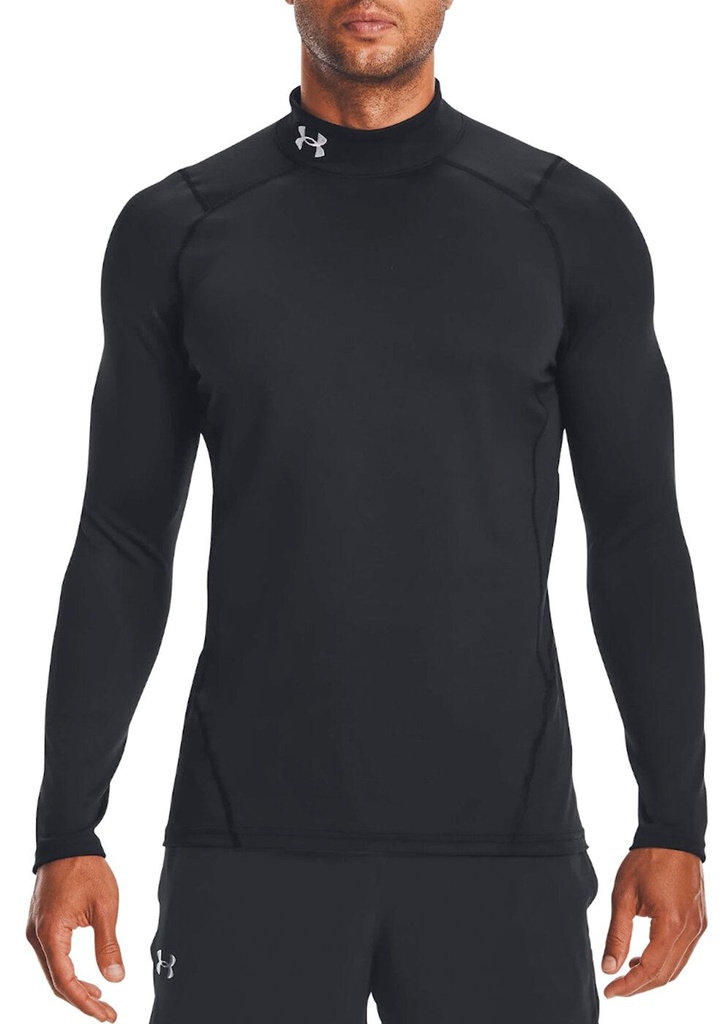Under Armour ColdGear Fitted Mock - Funktionsshirt - schwarz - XL