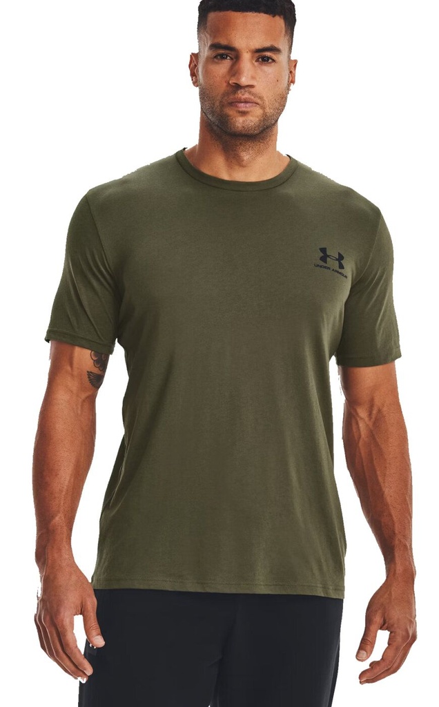 Under Armour Charged Cotton Sportstyle Shirt - oliv - M