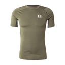 Under Armour HeatGear Kurzarm Oberteil - oliv - XL