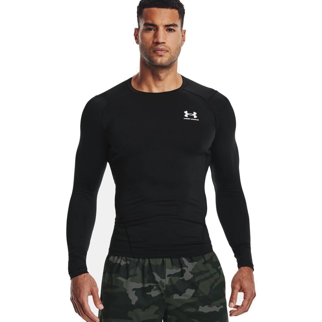 Under Armour HeatGear Langarm Oberteil - schwarz - XS