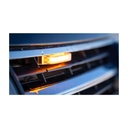 Frontblitzer Slim - ECE R65 Zulassung - orange - 4 LED