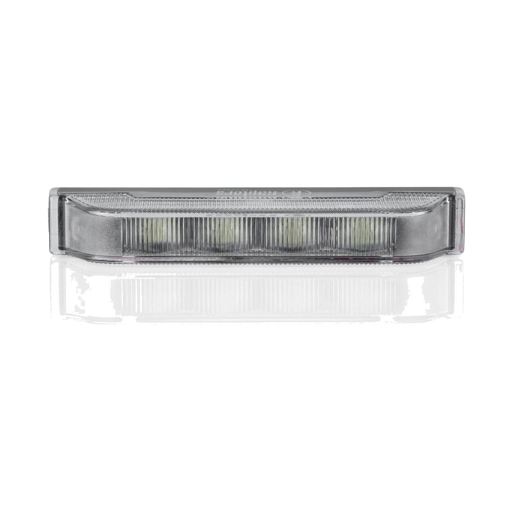 Frontblitzer Slim - ECE R65 Zulassung - orange - 4 LED