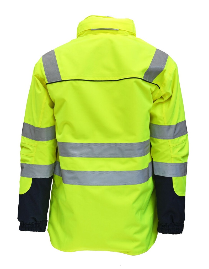 Rescuewear Midi-Parker Dynamic Hi-Vis Klasse 3 navybla/neongelb L