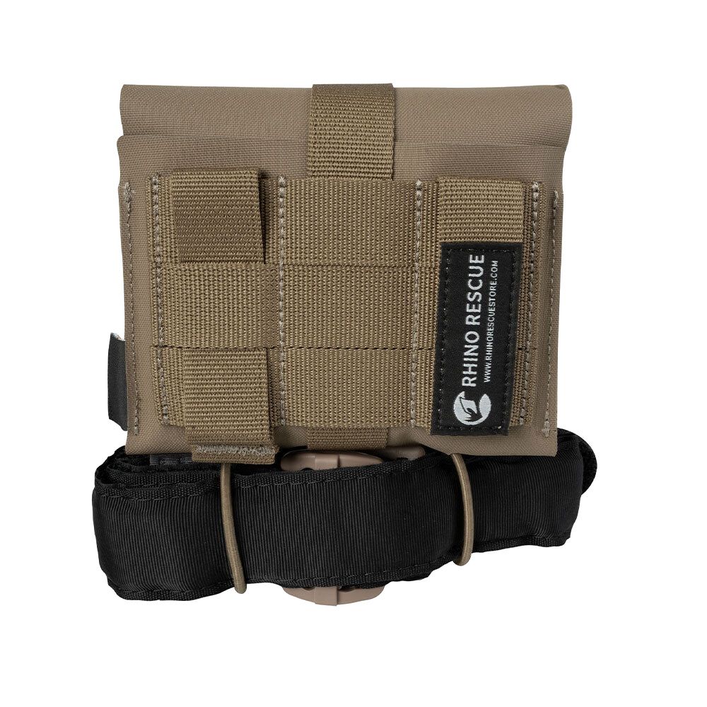 Rhino Rescue CLC IFAK Lvl 1 Mini Erste Hilfe Set, gefüllt, coyote