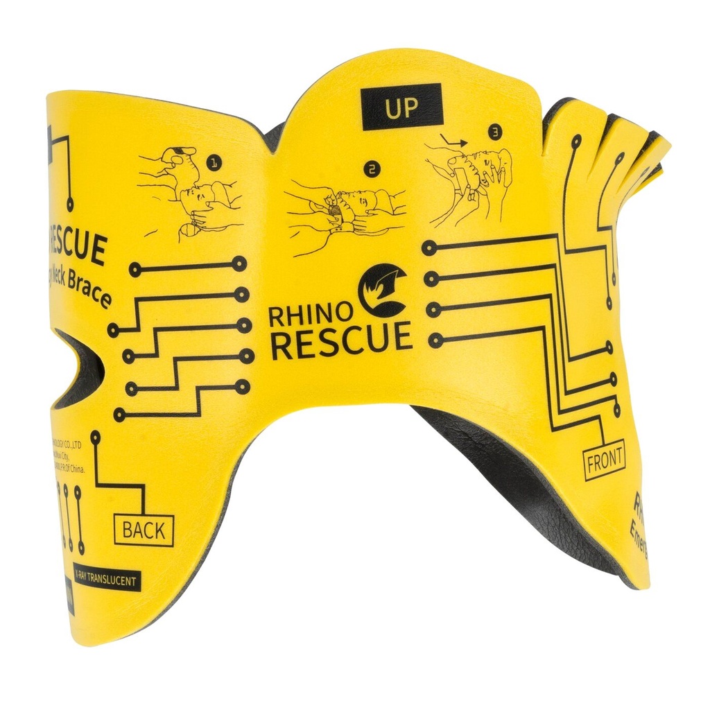 Rhino Rescue Halskrause faltbar gelb