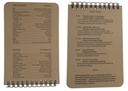 Rite in The Rain Combat Medic Organizer Gen 2 mit 35 Verwundetenkarten, 103x153mm
