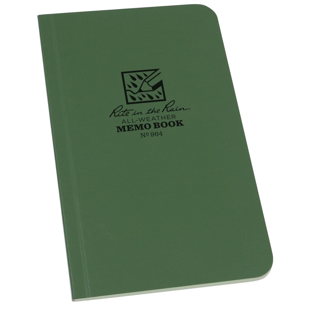 Rite in the Rain Notizbuch Field Flex Side-Gebunden Memo 7,95x15,25cm - tan