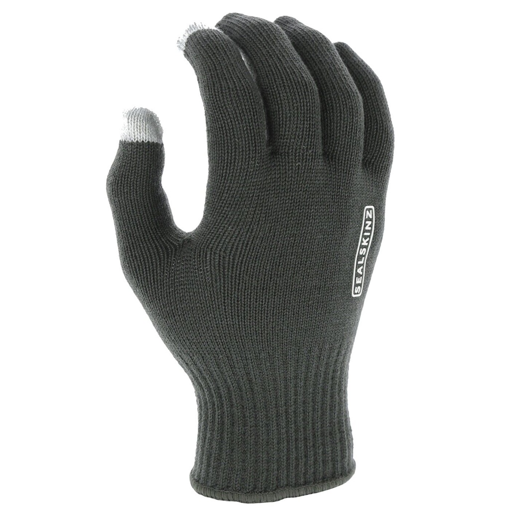 SealSkinz Hanworth - Woll-Handschuhe aus Merino mit I-Touch - schwarz